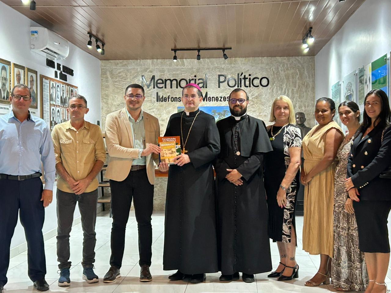 Legislativo de Mataraca realiza Sessão Solene durante visita do Bispo Auxiliar da Arquidiocese da Paraíba